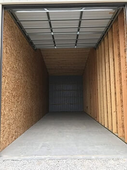 Extra Deep Storage Units for RV and Motorhome Storage