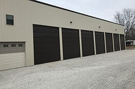 Large oversized units for RV and boat storage